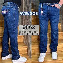 Джинсы God Baron 9862-1 blue - делук