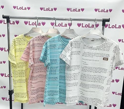 Футболка Lola LL46 mix - делук