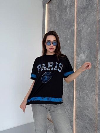 Футболка Trend TR200 black - делук