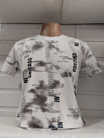 Футболка Panda 1817 white - делук