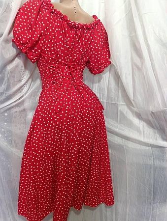 Платье Galina 574 red - делук