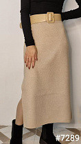 Юбка Kosta 7289 l.beige - делук