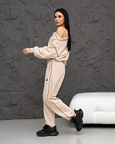 Костюм Спорт Azna ДП178 beige - делук