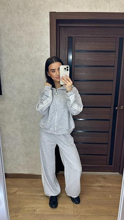 Костюм Спорт Valentina 033-034 l.grey - делук