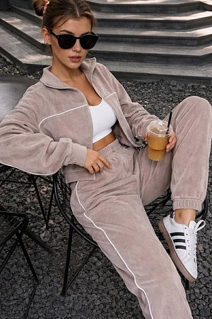 Костюм Спорт Femzone 1179 beige - делук