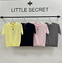 Футболка Little Secret 9538-3 navy - делук
