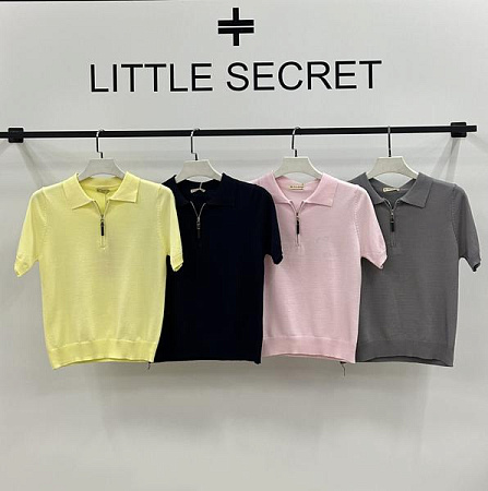 Футболка Little Secret 9538-3 navy - делук