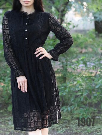 Платье Kosta 1907 black - делук