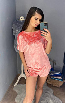 Пижама Gull G197 coral - делук