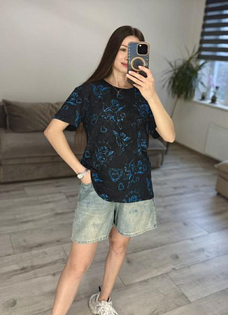 Футболка S.Style 01 black - делук