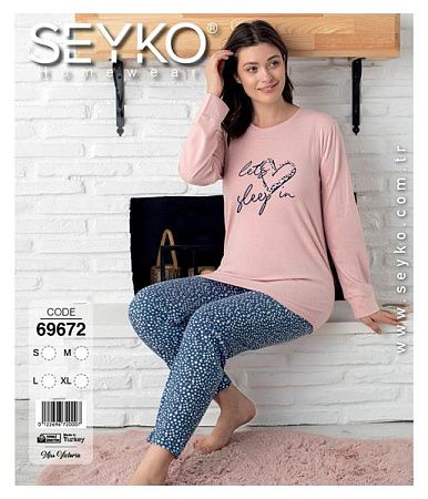 Пижама Disneyopt 69672 pink - делук