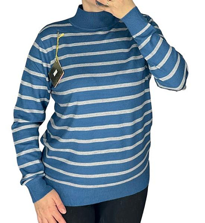 Свитер Levisha 24002 l.blue - делук