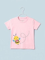 Футболка Dino D843 pink - делук