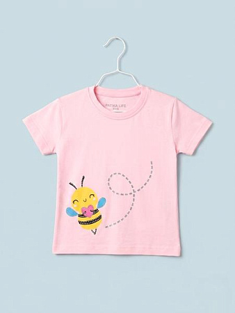 Футболка Dino D843 pink - делук