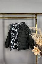 Куртка Delfinka MY612 black - делук