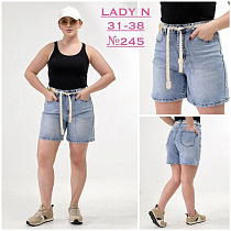 Шорты Jeans Club 245 l.blue - делук