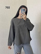 Свитер Fsn 702 grey - делук