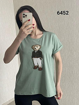 Футболка Fsn 6452 mint - делук