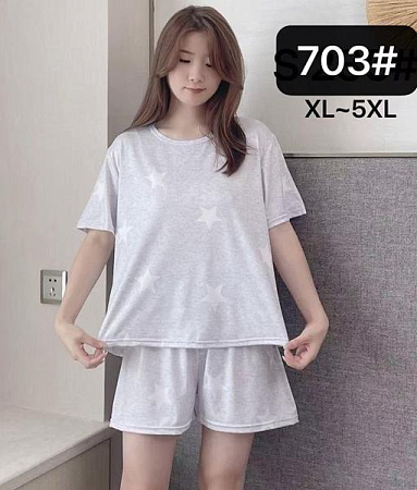 Пижама Estima 703 l.grey - делук