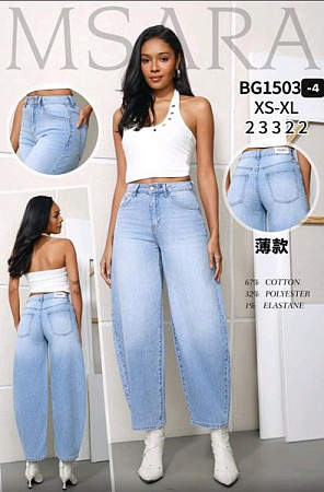 Джинсы Jeans Club BG1503-4 l.blue - делук