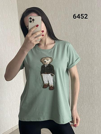 Футболка Fsn 6452 mint - делук