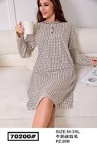 Ночнушка Romeo Life 70200 beige - делук