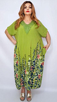 Платье Romeo Life RL1262 green - делук