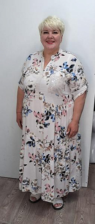 Платье Romeo Life RL1065 milk - делук