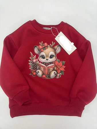 Свитер Miki Maki MM667 red - делук