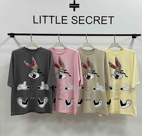 Футболка Little Secret 500441 beige - делук