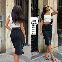 Юбка Ruxa 4500 black - делук