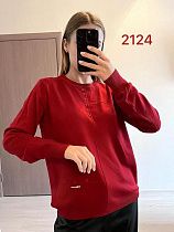 Свитер Fsn 2124 wine - делук