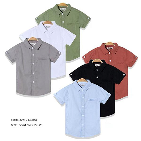 Рубашка Meloria 50176 l.blue - делук