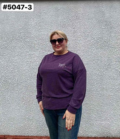 Свитер Bat 5047-3 purple - делук