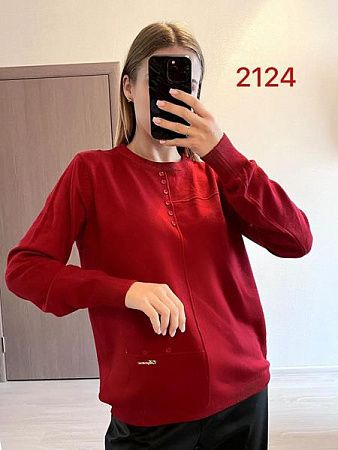 Свитер Fsn 2124 wine - делук
