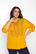 Вышиванка Global GL150 yellow - делук