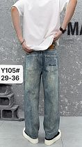 Джинсы God Baron Y105 blue - делук