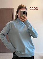 Свитер Fsn 2203 l.blue - делук