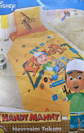 Постельное Белье Tac Le Vele Mays TL12 yellow - делук