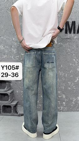 Джинсы God Baron Y105 blue - делук