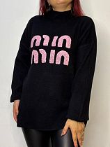 Свитер Kosta 8610-1 black - делук