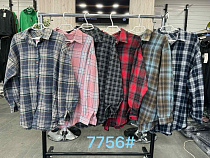 Рубашка Tran 7756 l.blue-brown - делук