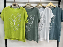 Футболка Estima 7376 l.green - делук