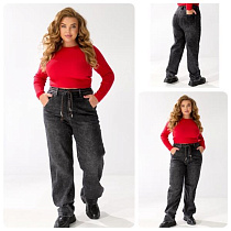 Джинсы Lady N 205 grey - делук