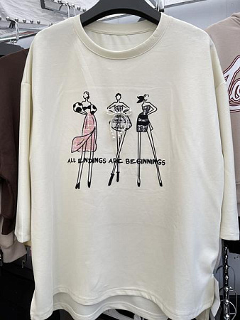 Свитер Karon V975 milk - делук