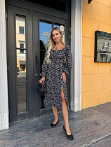 Платье Sofi Cor 6045-2 black - делук