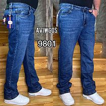 Джинсы God Baron 9801 blue - делук