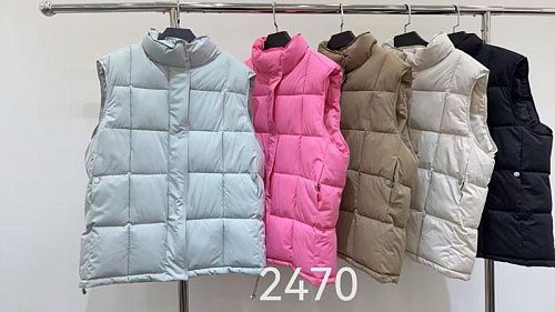 Жилетка Oukali 2470 beige - делук