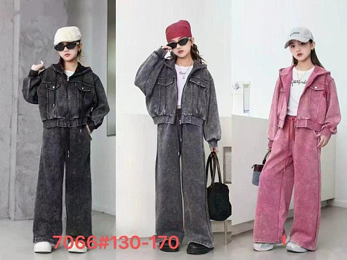 Костюм Спорт Delfinka 7066 pink - делук