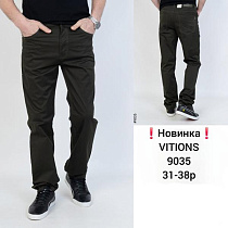Штаны Vitions 9035 brown - делук